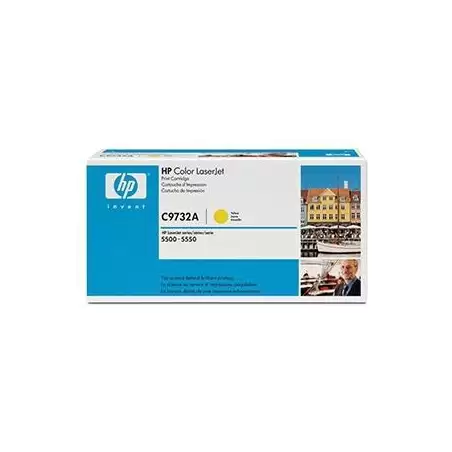 (C9732A) HP LASERJET COLOR 5500/5550 TONER AMARILLO