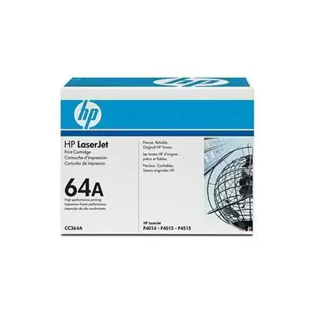 (CC364A) HP LASERJET P4014/P4015/P4515 TONER NEGRO (10.000 PÁG.) - 64 A