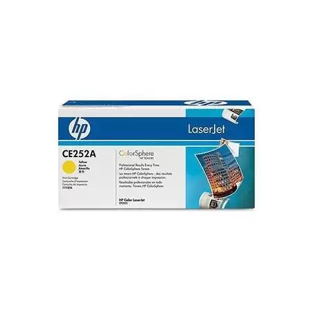 (CE252A) HP LASERJET TONER AMARILLO CP 3525 - 504 A