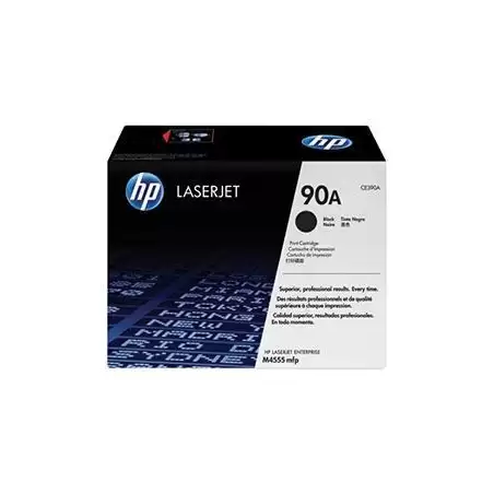 (CE390A) HP TONER NEGRO LASERJET M4555MFP - 90A