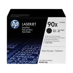 (CE390XD) HP LASERJET M4555MFP TONER NEGRO 90X (PACK 2)