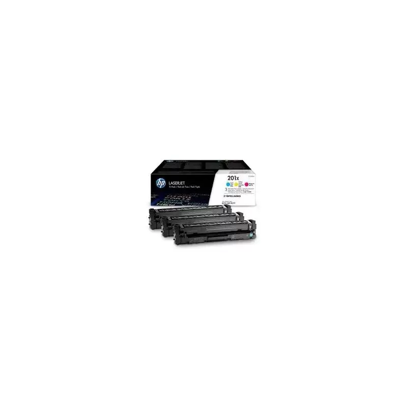 (CF253XM) HP LASERJET PRO M252N 201X PACK 3 TONER ALTA CAPACIDAD CYAN/MAGENTA/YELLOW