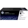 (CF283AD) HP TONER NEGRO LASERJET M125/M127/M201 -83A (PACK2)