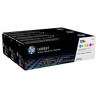 (CF371AM) HP TONER LASER TRICOLOR 128A PACK 3 (CE321-CE322-CE323)