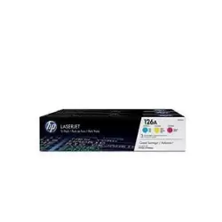 (CF341A) HP TONER C / M / Y - 126A (PACK 3) (CE311A / CE312A / CE313A )
