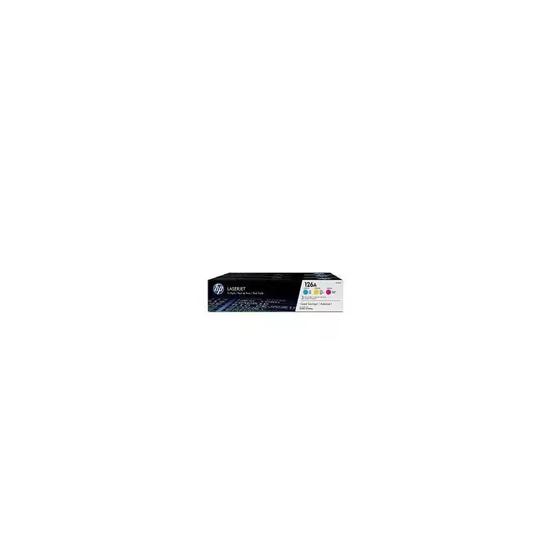 (CF341A) HP TONER C / M / Y - 126A (PACK 3) (CE311A / CE312A / CE313A )