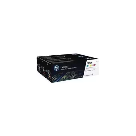 (CF370AM) HP TONER LASER TRICOLOR 305A PACK 3 (CE411-CE412-CE413)