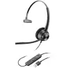 (214568-01) HP POLY AURICULARES ENCOREPRO EP310 DIADEMA MONOAURAL C/ MICRÓFONO CONTROL DE VOLUMEN CABLE USB-A NEGRO