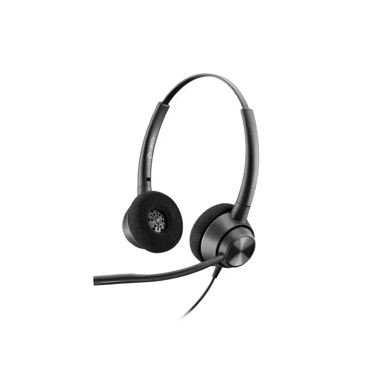(767G0AA) HP POLY AURICULARES DE DIADEMA BIAURAL C/ MICRÓFONO CABLE USB ENCOREPRO HW320 NEGRO
