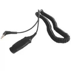 (85Q43AA) HP POLY CABLE DE CONEXION QD/JACK 3.5 MM PARA ALCATEL LUCENT  SERIE 8/9 Y 80XX