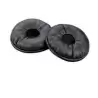 (87229-01/85Q20AA) HP POLY ALMOHADILLAS NEGRO SIMIL AL CUERO MODELO SAVI W740 CS540 (2 UNIDADES)