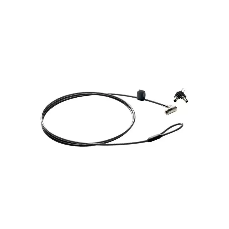 (6UW42AA) HP CABLE DE SEGURIDAD CON LLAVE PARA PORTÁTIL NEGRO
