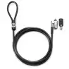 (T1A63AA) HP CABLE DE SEGURIDAD CON LLAVE PARA PORTÁTIL 10MM NEGRO