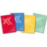 (IMP0121) IMPREX CUADERNO ESPIRAL TAPA FORRADA FOLIO 80H 90GR 4X4 COLORES SURTIDOS
