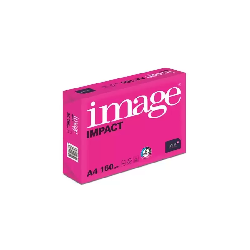 (433718) IMAGE PAPEL IMPACT DIN A4 160GR PAQUETE 250H BLANCO