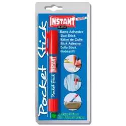 (10000) INSTANT PEGAMENTO EN BARRA 5GR POCKET STICK CLASSIC  BLISTER