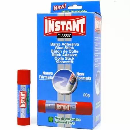 (12311) INSTANT PEGAMENTO EN BARRA CLASSIC 20GR SIN DISOLVENTES