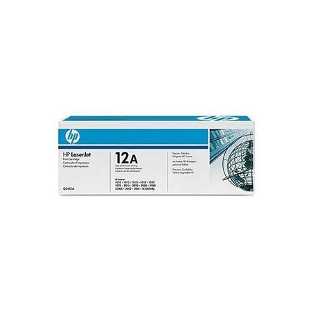 (Q2612AD) HP TONER NEGRO LASERJET 1010/1012/1020/1015/3015/3020/3030/3050/3052/3055 - 12A (PACK 2)