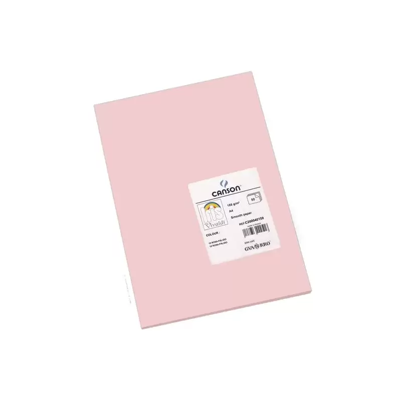 (C200040159) IRIS CARTULINA 210X297MM 185GR ROSA -50U-