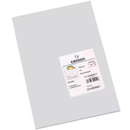 (C200040177) IRIS CARTULINA 210X297MM 185GR GRIS PERLA -50U-