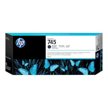 (F9K05A) HP TINTA NEGRO MATE DESIGNJET 745 *ALTA CAPACIDAD*