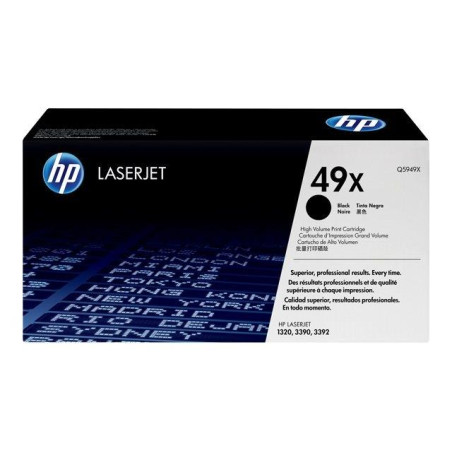 (Q5949X) HP TONER LASER NEGRO  LASERJET SMART 1320 1320N 1320NW 1320TN LASERJET 3390 3392 - 49 X