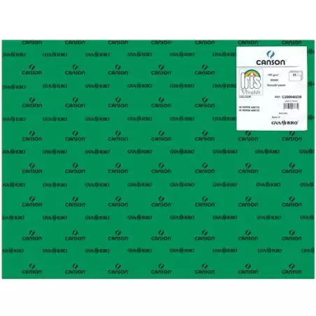 (C200040239) IRIS CARTULINA 50X65CM 185GR VERDE ABETO -25U-