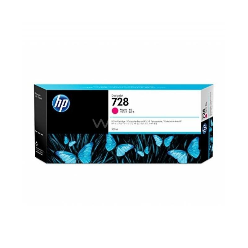 (F9K16A) HP DESIGNJET 728 CARTUCHO MAGENTA ALTA CAPACIDAD