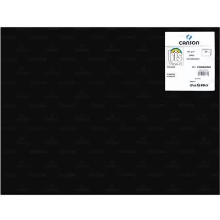 (C200040245) IRIS CARTULINA 50X65CM 185GR NEGRO -25U-