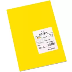 (C200040816) IRIS CARTULINA 297X420MM 185GR AMARILLO FLUOR -50U-