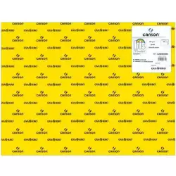 (C200403809) IRIS CARTULINA 50X65CM 250GR AMARILLO FLUOR -25U-