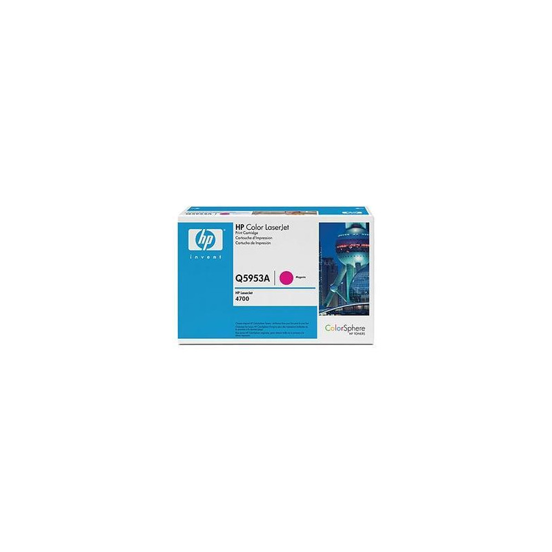 (Q5953A) HP TONER MAGENTA LASERJET COLOR 4700 - 643 A