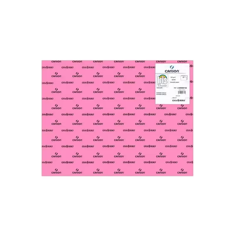 (C400080162) IRIS CARTULINA 50X65CM 185GR ROSA CHICLE -25U-