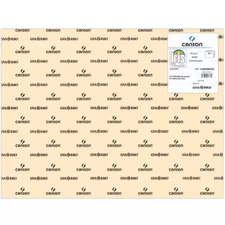 (C400080163) IRIS CARTULINA 50X65CM 185GR CÁSCARA DE HUEVO -25U-