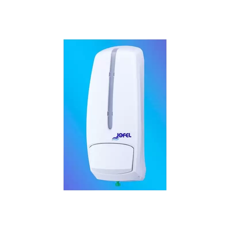 (AC96000) JOFEL DISPENSADOR DE JABON / HIDROALCOHOL SMART RELLENABLE 1L ABS BLANCO