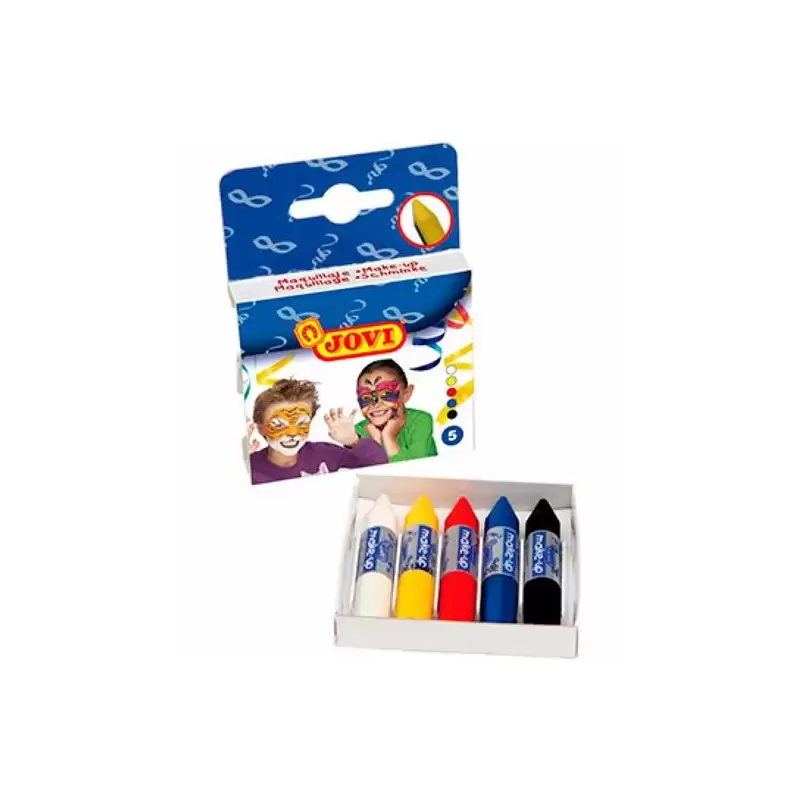 (175) JOVI ESTUCHE 5 BARRAS DE MAQUILLAJE EN BARRA 5