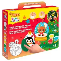 (2107) JOVI KIT PLAY&FUN PINTA CON ARENA COLORES SURTIDOS