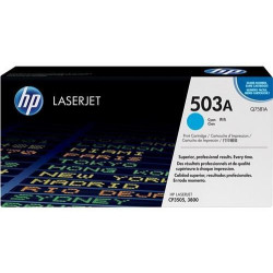 (Q7581A) HP TONER LASER CIAN LASERJET COLOR 3800 C3505 - 503 A