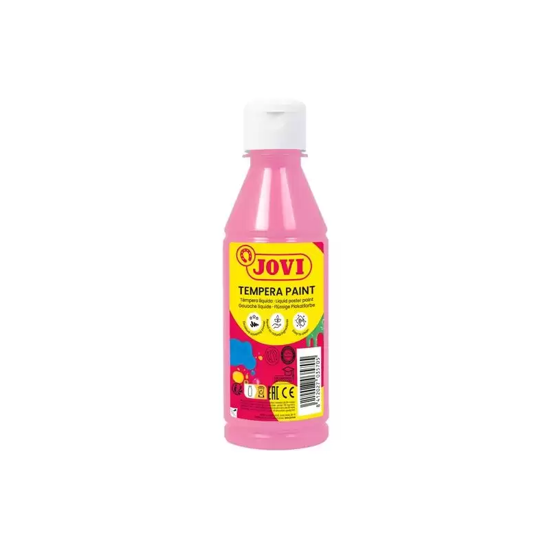 (50205) JOVI TÉMPERA LÍQUIDA ROSA BOTELLA 250ML