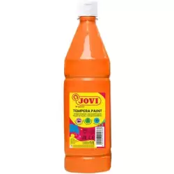 (51106) JOVI TÉMPERA LÍQUIDA PAINT NARANJA BOTELLA 1000ML
