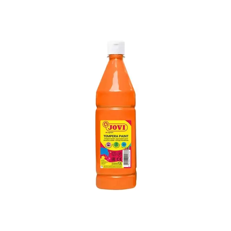 (51106) JOVI TÉMPERA LÍQUIDA PAINT NARANJA BOTELLA 1000ML