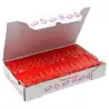 (7005) JOVI PLASTILINA SCHOOL PASTILLA 50GR ROJO CAJA 30 UD