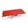 (7105) JOVI PLASTILINA SCHOOL PASTILLA 150GR ROJO CAJA 15 UD