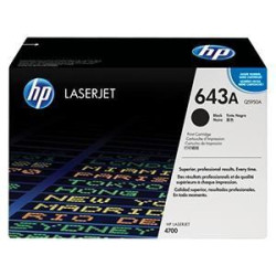 (Q5950A) HP TONER NEGRO LASERJET COLOR 4700 - 643 A