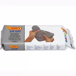 (86G) JOVI AIR DRY PASTILLA DE PASTA MODELAR ENDURECE AL AIRE 1000GR GRIS