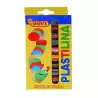 (90/10) JOVI PLASTILINA BARRA 15GR COLORES SURTIDOS ESTUCHE 10 UD