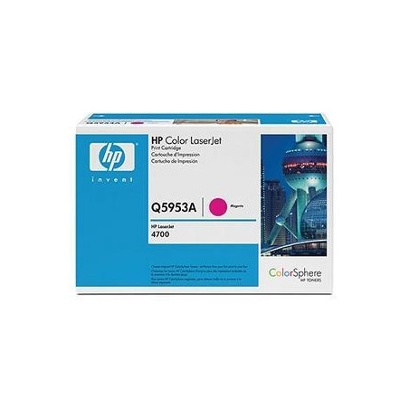 (Q5953A) HP TONER MAGENTA LASERJET COLOR 4700 - 643 A