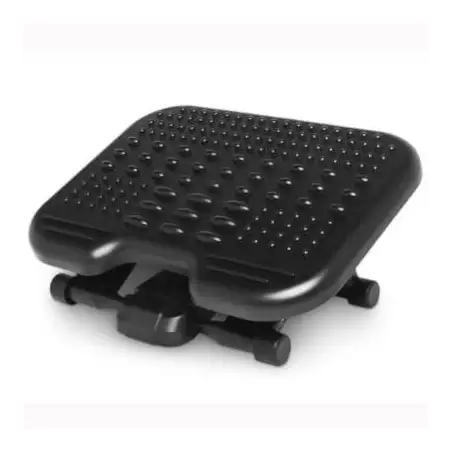 (56155EU) KENSINGTON REPOSAPIÉS SOLEMASSAGE PARA EJERCICIO AJUSTABLE 5 ALTURAS NEGRO