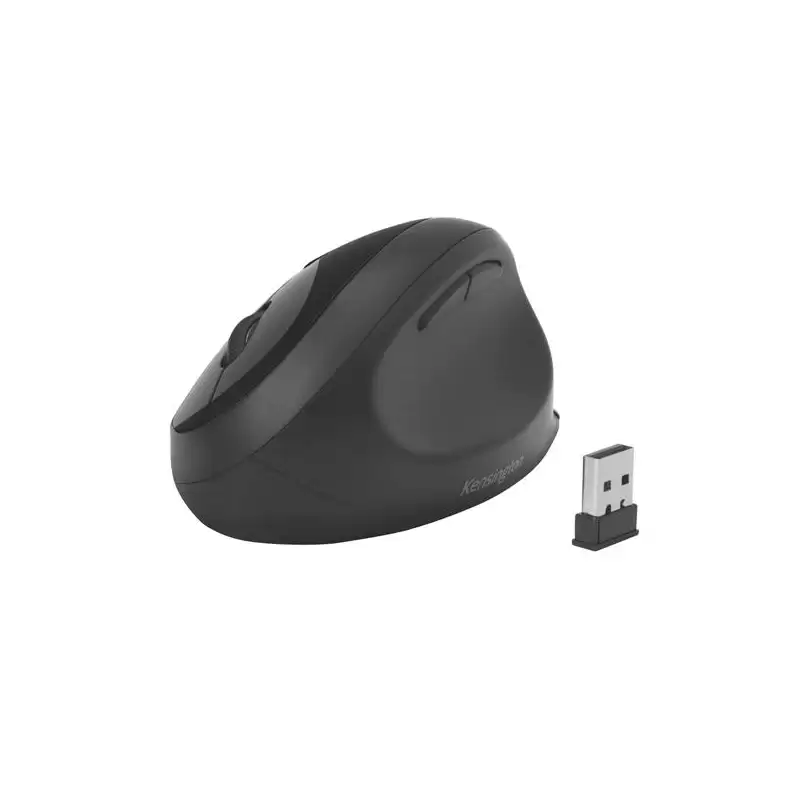 (K75404EU) KENSINGTON RATÓN PRO FIT ERGONÓMICO VERTICAL INALÁMBRICO 800/1200/1600 PPP DIESTRO 6 BOTONES NEGRO