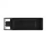 (DT70/64GB) KINGSTON PENDRIVE DATATRAVELER DT70 64GB C/TAPA PROTECTORA Y RANURA PARA COLGAR USB-C 3.2 NEGRO
